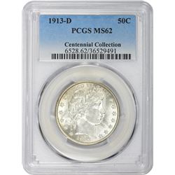 1913-D MS-62 PCGS.