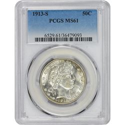 1913-S MS-61 PCGS.