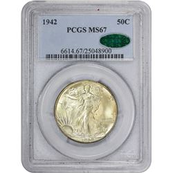 1942 MS-67 PCGS. CAC.