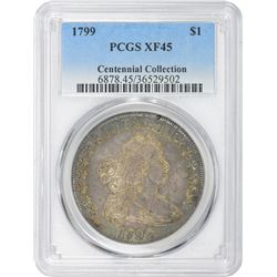 1799 B-10, BB-163. Rarity-1. EF-45 PCGS.