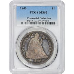 1846 MS-62 PCGS.