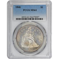 1846 MS-61 PCGS.
