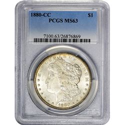 1880-CC MS-63 PCGS.