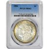 Image 1 : 1884 VAM-3. Large Dot. Rarity-4. MS-62 PCGS.