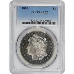 1885 Proof-62 PCGS.