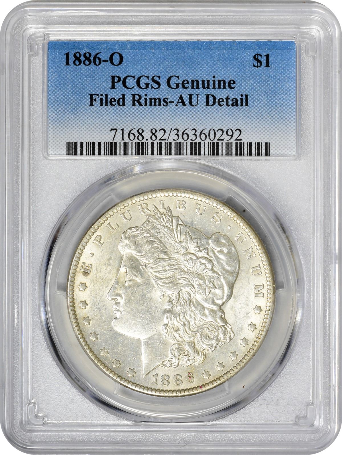 1886-O VAM-15. O Set Right. Rarity-3. Genuine – Filed Rims – AU Details ...