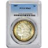 Image 1 : 1887 VAM-Uncertain. MS-63 PCGS.