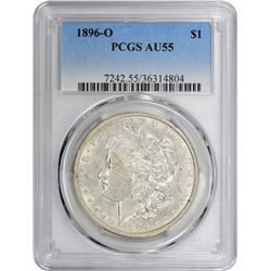 1896-O VAM-Uncertain. AU-55 PCGS.