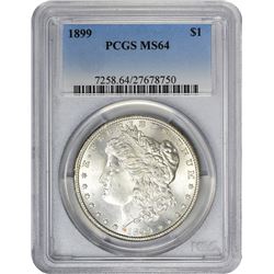 1899 MS-64 PCGS.