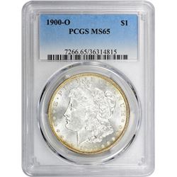 1900-O VAM-2. Open 9. Rarity-2. MS-65 PCGS.