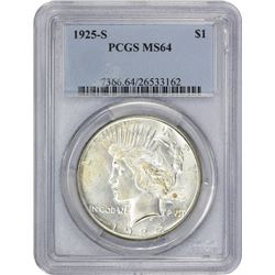 1925-S MS-64 PCGS.