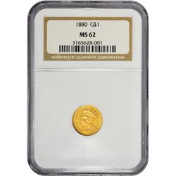 1880 MS-62 NGC