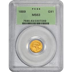 1889 MS-63 PCGS. OGH.