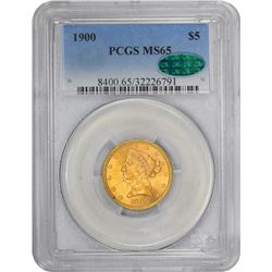 1900 MS-65 PCGS. CAC.