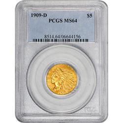 1909-D MS-64 PCGS.