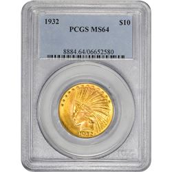 1932 MS-64 PCGS.