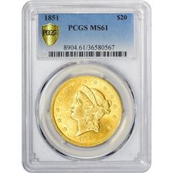 1851 MS-61 PCGS