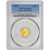 Image 1 : 1922 Grant Gold $1. With Star. MS-64 PCGS