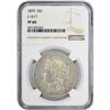 Image 1 : 1879 Pattern $1. Judd-1617, Pollock-1813. Reeded Edge. Rarity-4. Proof-60 NGC.