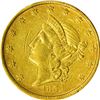 Image 3 : 1855 Kellogg & Co. Gold $20. Kagin-3. Rarity-4. Reeded Edge, Long Arrows. EF-40 PCGS.