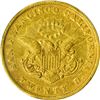 Image 4 : 1855 Kellogg & Co. Gold $20. Kagin-3. Rarity-4. Reeded Edge, Long Arrows. EF-40 PCGS.