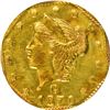 Image 3 : 1870-G Octagonal 25¢. BG-762. Liberty Head. Rarity-4. MS-61 NGC.