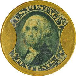 Bailey & Company. 10 Cents. HB-47, EP-100, S-24. Choice About Uncirculated