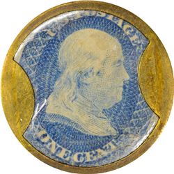 Drake's Plantation Bitters. 1 Cent. HB-100, EP-13, S-70. Extremely Fine.