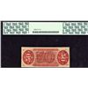 Image 6 : Lot of (3) Third Issue. Justice. 50 Cents Frational Currency. PCGS Currency Graded.