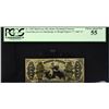 Image 1 : Fr. 1359 Third Issue.  Justice.  50 Cents.  PCGS Currency Choice About New 55.
