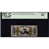 Image 1 : Lot of (4) Third Issue. Justice. 50 Cents Frational Currency. PCGS Currency Graded.