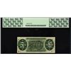 Image 2 : Lot of (3) Third Issue. Justice. 50 Cents Frational Currency. PCGS Currency Graded.