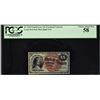 Image 7 : Lot of (4) Fourth Issue. 15 Cents Frational Currency. PCGS Currency Graded.