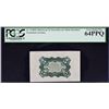 Image 5 : Lot of (3) Third Issue. Wide Margin Fractional Currency Specimens. PCGS Currency Graded.