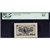 Image 1 : Lot of (2) Third Issue. Wide Margin Fractional Currency Specimens. PCGS Currency Graded.