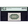 Image 3 : Lot of (2) Third Issue. Wide Margin Fractional Currency Specimens. PCGS Currency Graded.