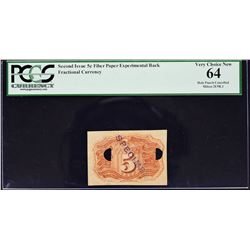 Lot of (4) Second Issue. Fractional Currency Experimental Notes. PCGS Currency Graded.