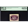 Image 5 : Lot of (4) Second Issue. Fractional Currency Experimental Notes. PCGS Currency Graded.