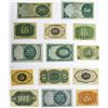 Image 2 : Lot of (25) Fractional Currency Notes. Very Fine to About Uncirculated.
