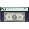 Image 1 : Fr. 2152a-G*. 1934 $100 Federal Reserve Note. Chicago. PCGS Currency Very Fine 30. Obstruction Error