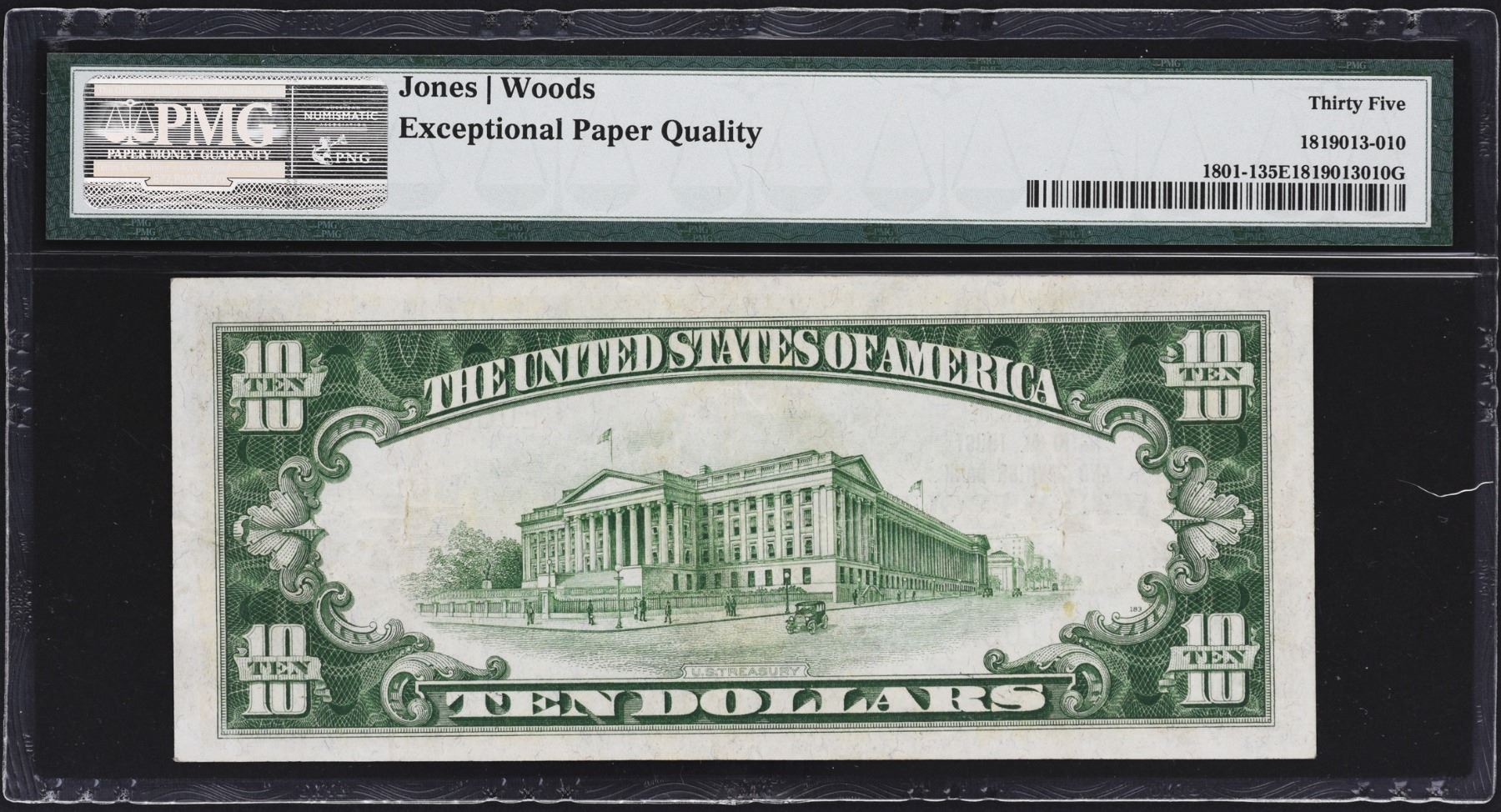 Albuquerque, New Mexico. 1929 10 Ty. 1. Fr. 18011. Albuquerque