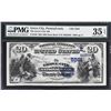 Image 1 : Grove City, Pennsylvania. 1882 $20 Date Back. Fr. 556. Grove City NB. Charter 5501. PMG Choice Very 