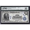 Image 1 : Scranton, Pennsylvania. 1902 $20 Plain Back. Fr. 642. FNB. Charter 77. PMG Choice Very Fine 35.