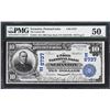 Image 1 : Scranton, Pennsylvania. 1902 $10 Date Back. Fr. 618. Union NB. Charter 8737. PMG About Uncirculated 