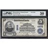 Image 3 : Springdale, Pennsylvania. 1902 $10 Red Seal. Fr. 615. Springdale NB. Charter 8320. PMG Choice About 