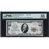 Image 3 : Lot of (5) National Banknotes. PMG Graded.