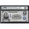 Image 1 : Lot of (3) 1902 $5 Plain Back National Banknotes. PMG Graded.
