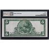 Image 2 : Lot of (3) 1902 $5 Plain Back National Banknotes. PMG Graded.