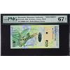 Image 7 : Bermuda Monetary Authority. 1.1.2009, 2 to 100 Dollars. P-57s to 62s. PMG Graded. Specimens.