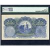 Image 2 : Palestine Currency Board. 1.1.1944, 10 Pounds. P-9d. PMG Extremely Fine 40.